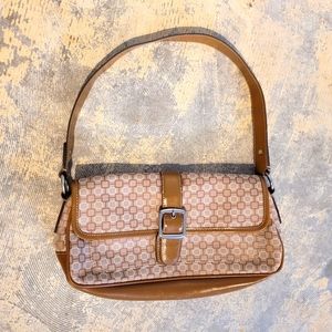 Small Tan Designer Hand𝅺 bag by Nine West